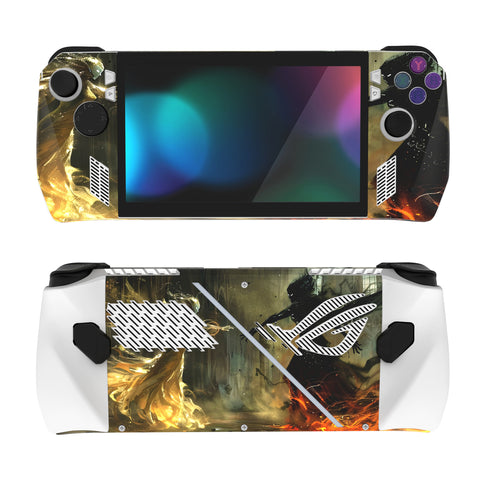 PlayVital Encounter Custom Stickers Vinyl Wraps Protective Skin Decal for ROG Ally Handheld Gaming Console - RGTM037