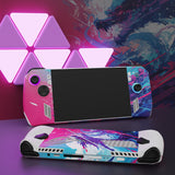 PlayVital Neon Dragoon Custom Stickers Vinyl Wraps Protective Skin Decal for ROG Ally Handheld Gaming Console - RGTM028