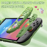 PlayVital Kawaii Dockable Hard Protective Case for Nintendo Switch 2 Anti-scratch, Shockproof Cover Skin for Switch 2 with Thumb Grip & Sticker & Button Caps - Forest Bakery - MURNTV001