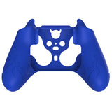 PlayVital Cute Demon Silicone Case Cover for Xbox Elite Wireless Controller Series 2, Kawaii Anti-Slip Shockproof Controller Skin Grip for Xbox Elite Series 2 Core with Thumb Grip Caps- Blue - UQNE2P003