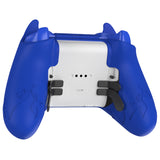 PlayVital Cute Demon Silicone Case Cover for Xbox Elite Wireless Controller Series 2, Kawaii Anti-Slip Shockproof Controller Skin Grip for Xbox Elite Series 2 Core with Thumb Grip Caps- Blue - UQNE2P003