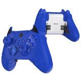 PlayVital Cute Demon Silicone Case Cover for Xbox Elite Wireless Controller Series 2, Kawaii Anti-Slip Shockproof Controller Skin Grip for Xbox Elite Series 2 Core with Thumb Grip Caps- Blue - UQNE2P003