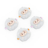 PlayVital Fuzzy Sheep Cute Thumb Grip Caps for PS5/4 Controller, Silicone Analog Stick Caps Cover for Xbox Series X/S, Thumbstick Caps for Switch Pro Controller - PJM2073
