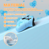 PlayVital Gothic Imp Series Cute Silicone Skin for Xbox Series X/S Controller, Anti-Slip Grip Silicone Cover, Protective Silicone Case for Xbox Core Controller with Thumb Grips - Aqua Blue - ZEEX3P003