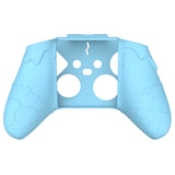 PlayVital Gothic Imp Series Cute Silicone Skin for Xbox Series X/S Controller, Anti-Slip Grip Silicone Cover, Protective Silicone Case for Xbox Core Controller with Thumb Grips - Aqua Blue - ZEEX3P003