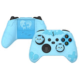 PlayVital Gothic Imp Series Cute Silicone Skin for Xbox Series X/S Controller, Anti-Slip Grip Silicone Cover, Protective Silicone Case for Xbox Core Controller with Thumb Grips - Aqua Blue - ZEEX3P003