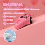 PlayVital Gothic Imp Series Cute Silicone Skin for Xbox Series X/S Controller, Anti-Slip Grip Silicone Cover, Protective Silicone Case for Xbox Core Controller with Thumb Grips - Peach Pink - ZEEX3P004