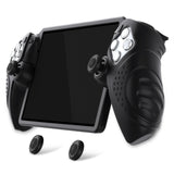 PlayVital Guardian Edition Silicone Protective Case for PS Portal Remote Player with Thumb Grips, Shockproof, Anti-Slip Grip for PS Portal Cover - Black - KNAPFP001