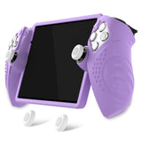 PlayVital Guardian Edition Silicone Protective Case for PS Portal Remote Player with Thumb Grips, Shockproof, Anti-Slip Grip for PS Portal Cover - Mauve Purple - KNAPFP005