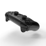 PlayVital Hexagon Diamond Texture Grip Sticker Set for Steam Controller 2, Anti-Slip PU Skin Cover Accessory Kit for Steam Controller with Touchpad Stickers and Thumb Grips - Black - SURSCM001