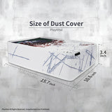 PlayVital Nylon Dust Cover for ps5, Soft Neat Lining Dust Guard for ps5 Console, Anti Scratch Waterproof Cover Sleeve for ps5 Console Digital Edition & Disc Edition - Clown Hahaha - PFPJ166