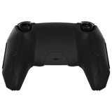 PlayVital Mecha Edition Silicone Cover Compatible with ps5 Controller with 2 Joystick Caps and 6 Stickers, Shockproof Non-Slip Grip Protector Accessories, Fits for ps5 Charging Station - Black - KKBPFP001