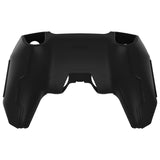 PlayVital Mecha Edition Silicone Cover Compatible with ps5 Controller with 2 Joystick Caps and 6 Stickers, Shockproof Non-Slip Grip Protector Accessories, Fits for ps5 Charging Station - Black - KKBPFP001