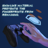 PlayVital Mecha Edition Silicone Cover Compatible with ps5 Controller with 2 Joystick Caps and 6 Stickers, Shockproof Non-Slip Grip Protector Accessories, Fits for ps5 Charging Station - Black - KKBPFP001