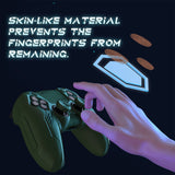 PlayVital Mecha Edition Silicone Cover Compatible with ps5 Controller with 2 Joystick Caps and 6 Stickers, Shockproof Non-Slip Grip Protector Accessories, Fits for ps5 Charging Station - Racing Green - KKBPFP005