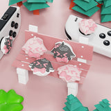 PlayVital Needy Sheep Switch Thumb Grip Caps, Joystick Caps for NS Switch Lite, Silicone Analog Cover Thumbstick Grips for Joycon of Switch OLED - NJM1205