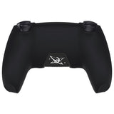 PlayVital Design for PS5 Controller Skin Cover Fit with Charging Station - Anti-Slip Silicone Controller Grip Case for PS5 with 6 Thumb Grip & Sticker, Pure Series Dockable Model - Carving Energy Rift - EKPFL010