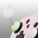 PlayVital Samurai Edition Ergonomic Silicone Skin Protective Case for Nintendo Switch Pro Controller, Soft Anti-slip Controller Grip Protector for Nintendo Switch Pro with Thumb Grip Caps - Cherry Blossoms Pink - EBNPP011