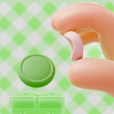 PlayVital Silicone Button Covers and Thumb Grip Set for Nintendo Switch 2, 8 Colorful ABXY Directional Button Caps & 8 Joystick Caps for Joycon 2 - White & Yellow & Pink & Matcha Green - WWYNTM041