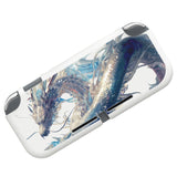 PlayVital Crystal Dragon Custom Protective Case for NS Switch Lite, Soft TPU Slim Case Cover for NS Switch Lite - LTU6036