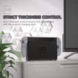 PlayVital Solid Color Series Protective Case for Nintendo Switch 2, Anti-Scratches Hard Shell Dockable Grip Cover with Extra Foldable Stand & Thumb Grips for Nintendo Switch 2  - New Hope Gray - AXKNTM008