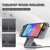 PlayVital Solid Color Series Protective Case for Nintendo Switch 2, Anti-Scratches Hard Shell Dockable Grip Cover with Extra Foldable Stand & Thumb Grips for Nintendo Switch 2  - SFC SNES Classic EU Style - AXKNTY001