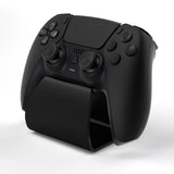 PlayVital 2 Set Stand-AL Game Controller Stand for ps5, for ps4, Aluminium Metal Display Gamepad Holder for Xbox Series X/S, Xbox One, Switch Pro, Universal Desktop Controller Supporter - Black - FQZPFC004