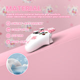 PlayVital Sweetheart Kitty Silicone Cover Compatible with Xbox Series X/S Controller with Thumb Grips and Stickers, Soft Rubber Protector with Anti-Slip Grip for Xbox Core Controller - White - XEEX3P002