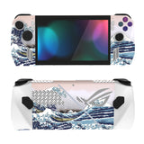 PlayVital The Great Wave Custom Stickers Vinyl Wraps Protective Skin Decal for ROG Ally Handheld Gaming Console - RGTM015