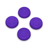 PlayVital Thumb Grip Caps for Steam Deck LCD, for PS Portal Remote Player Silicone Thumbsticks Grips Joystick Caps for Steam Deck OLED - Raised Dots & Studded Design - Purple - YFSDM032