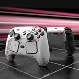 PlayVital for Steam Controller 2 Skin (3-Pack) - Protective Vinyl Decal Sticker Cover for Steam Controller Accessories, No Residue, Scratch-Resistant - Falling Cherry Blossom - GCASC004