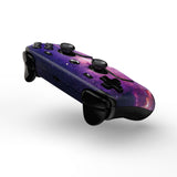 PlayVital for Steam Controller 2 Skin (3-Pack) - Protective Vinyl Decal Sticker Cover for Steam Controller Accessories, No Residue, Scratch-Resistant - Nebula Galaxy - GCASC008