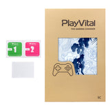 PlayVital for Steam Controller 2 Skin (3-Pack) - Protective Vinyl Decal Sticker Cover for Steam Controller Accessories, No Residue, Scratch-Resistant - Qinghua Porcelain Style - GCASC003
