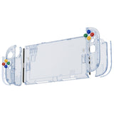 eXtremeRate DIY Replacement Full Set Shells with Buttons for Nintendo Switch 2 - Essence Version - Clear Glacier Blue - RHANTM003