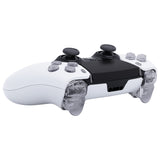 eXtremeRate Replacement D-pad R1 L1 R2 L2 Triggers Share Options Home Face Buttons Compatible with ps5 Edge Controller, Clear Full Set Buttons Compatible with ps5 Edge Controller - JXTEGM002