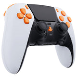 eXtremeRate Replacement D-pad R1 L1 R2 L2 Triggers Share Options Home Face Buttons Compatible with ps5 Edge Controller, Orange Full Set Buttons Compatible with ps5 Edge Controller - JXTEGP002