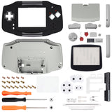 eXtremeRate IPS Ready Upgraded Classics NES Style GBA Replacement Shell Full Housing Cover Buttons for Gameboy Advance – Compatible with Both IPS & Standard LCD – Console & IPS Screen NOT Included - TAGT1037