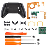 eXtremeRate Lofty Remappable Remap & Trigger Stop Kit for Xbox One S & One X Controller, Redesigned Back Shell & Side Rails & Back Buttons & Trigger Lock for Xbox One S X Controller 1708 - X1RM001