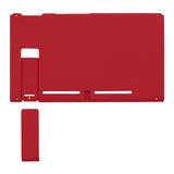 eXtremeRate Passion Red Console Back Plate DIY Replacement Housing Shell Case with Kickstand for Nintendo Switch Console - ZP312