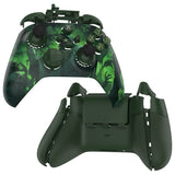 eXtremeRate ASR Version Performance Rubberized Full Set Shell Buttons with Redesigned Grip Diamond Texture Handles Backplate Case for Xbox Series X/S & Xbox Core Controller - Dark Carnival - GVNX3T002