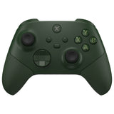 eXtremeRate ASR Version Performance Redesigned Full Set Shell Buttons with Ergonomic Trigger Stop Rubberized Grip for Xbox Series X/S Controller & Xbox Core Controller - Diamond Deep Pine Green - KDXX3C002