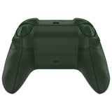 eXtremeRate ASR Version Performance Redesigned Full Set Shell Buttons with Ergonomic Trigger Stop Rubberized Grip for Xbox Series X/S Controller & Xbox Core Controller - Diamond Deep Pine Green - KDXX3C002
