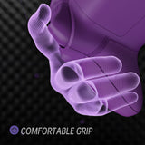 eXtremeRate ASR Version Performance Redesigned Full Set Shell Buttons with Ergonomic Trigger Stop Rubberized Grip for Xbox Series X/S Controller & Xbox Core Controller - Diamond Mist Purple - KDXX3C004