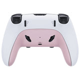 eXtremeRate Cherry Blossoms Pink Top Bottom Decorative Trim Shell Compatible with ps5 Edge Controller DIY Replacement Front Back Clip Shell, Custom Plates Cover Compatible with ps5 Edge Controller - CXQEGP010