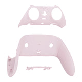 eXtremeRate Cherry Blossoms Pink Top Bottom Decorative Trim Shell Compatible with ps5 Edge Controller DIY Replacement Front Back Clip Shell, Custom Plates Cover Compatible with ps5 Edge Controller - CXQEGP010