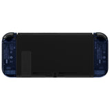 eXtremeRate Clear Deep Ocean Blue Joycon Handheld Controller Housing with Full Set Buttons, DIY Replacement Shell Case for NS Switch JoyCon & OLED JoyCon - Joycon and Console NOT Included - CM512