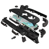 eXtremeRate D-Pad Version Replacement Full Set Shell Case with Buttons for Joycon 2 of Nintendo Switch 2 - Deluxe Version - Black - SZMNTM007