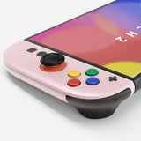 eXtremeRate D-Pad Version Replacement Full Set Shell Case with Buttons for Joycon 2 of Nintendo Switch 2 - Deluxe Version - Cherry Blossoms Pink - SZMNTM006