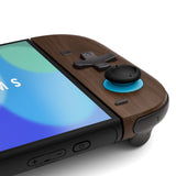 eXtremeRate D-Pad Version Replacement Full Set Shell Case with Buttons for Joycon 2 of Nintendo Switch 2 - Deluxe Version - Wood Grain - SZMNTS001