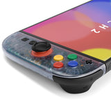 eXtremeRate D-Pad Version Replacement Full Set Shell Case with Buttons for Joycon 2 of Nintendo Switch 2 - Essence Version - Clear Glacier Blue - SXANTM003
